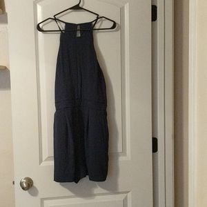 Navy romper